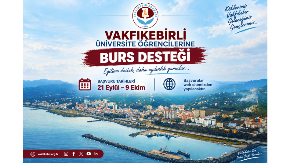 2026-27 Burs Başvuru Dönemi Başladı!
