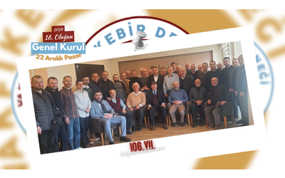 Vakfıkebir Derneği 16. Olağan Genel Kurulu Yapıldı