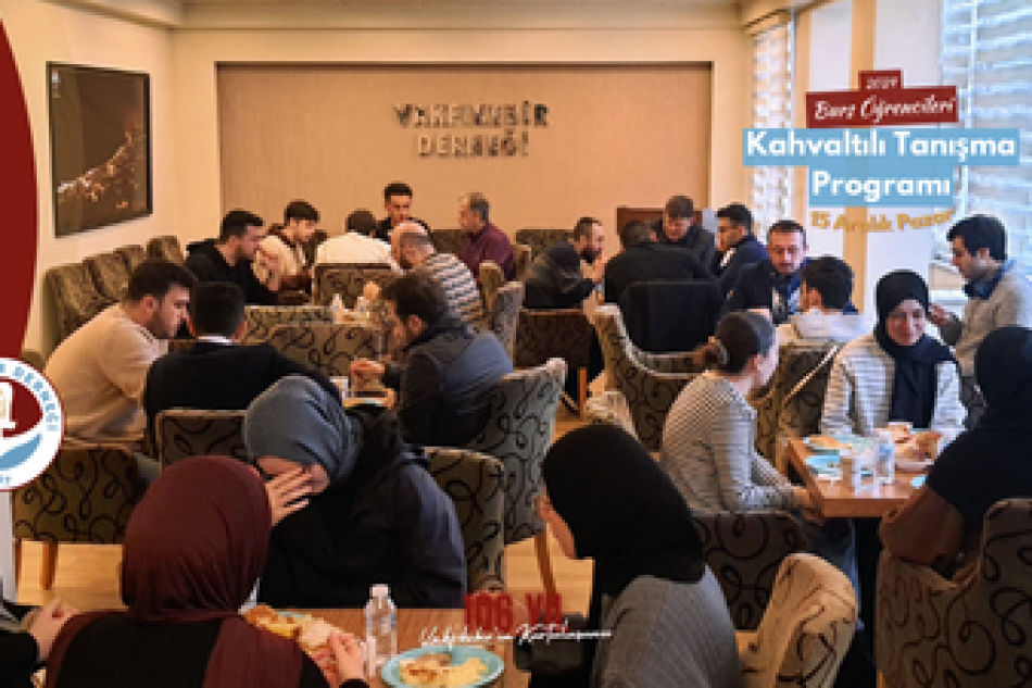 Vakfıkebir Derneği, Genç Bursiyerlerini Kahvaltıda Ağırladı